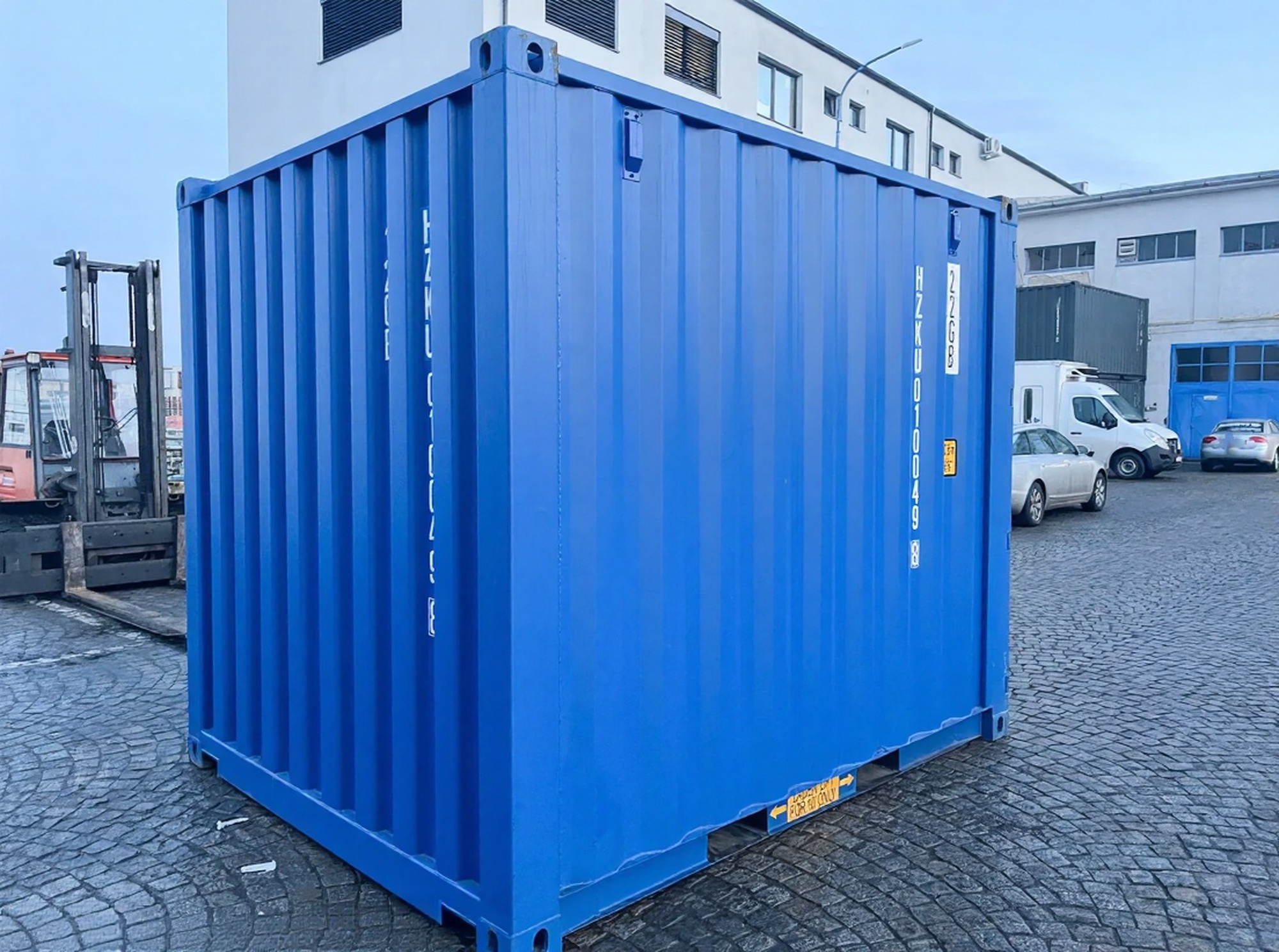 conteneur de stockage 10 pieds – ral 5012 conteneur de stockage 10 pieds – ral 5012