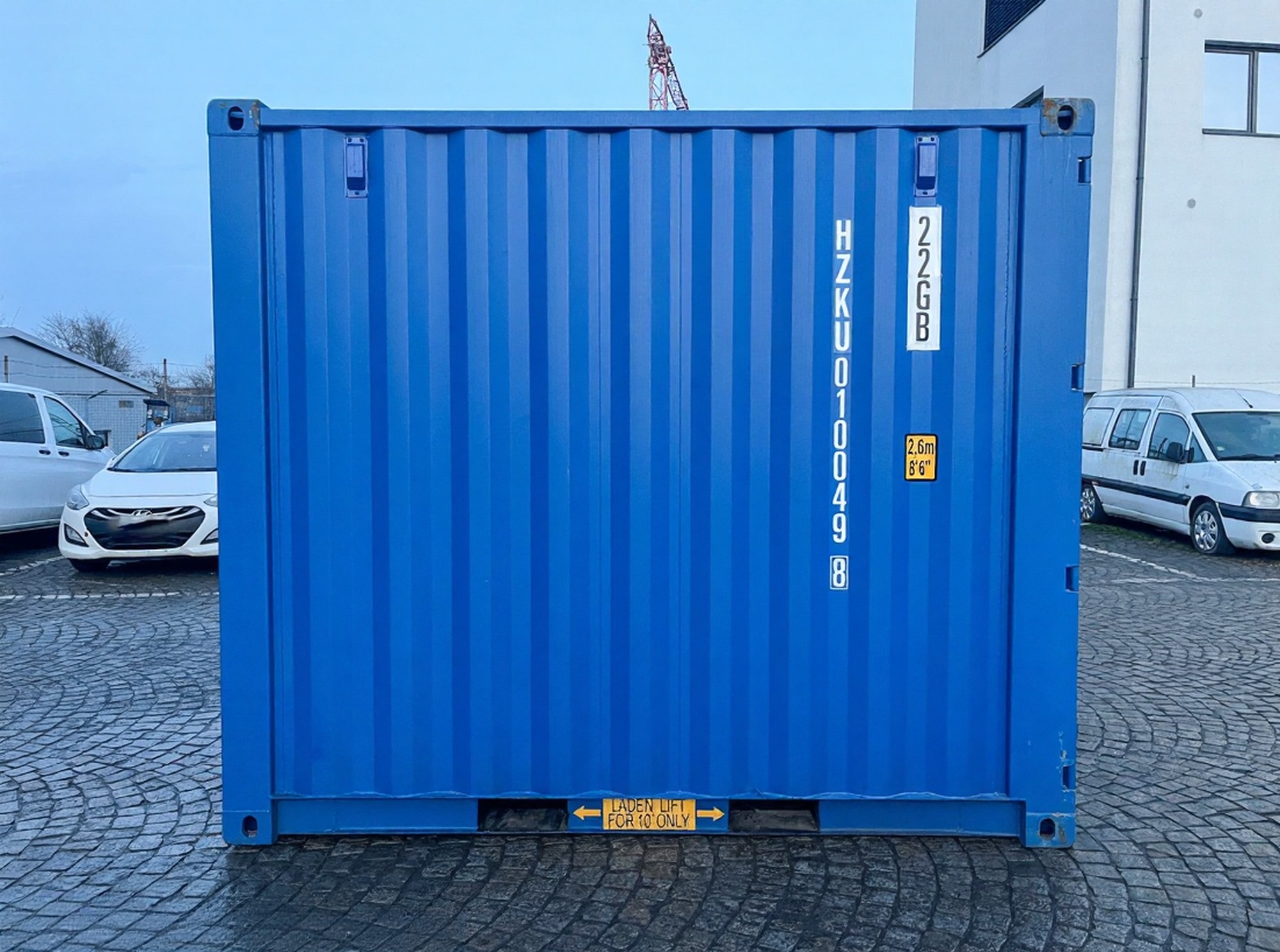 conteneur de stockage 10 pieds – ral 5012 conteneur de stockage 10 pieds – ral 5012