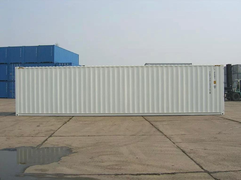 contentor de transporte hc branco de 40 pés contentor de transporte hc branco de 40 pés